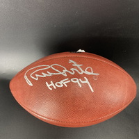 HOF - Cowboys Randy White Signed Authentic Football with HOF 94 Inscription