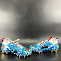MCMC - 49ers Christian McCaffrey Signed Custom Cleats 2024 Season Size 1...