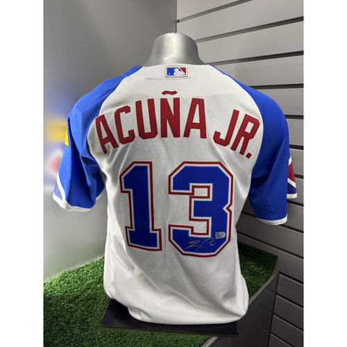 Ronald Acuna Jr. Autographed 