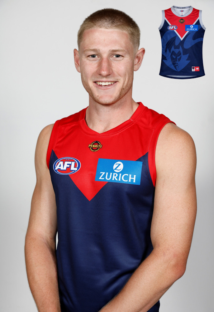 Melbourne Demons Gather Round Guernsey - Jacob van Rooyen #2