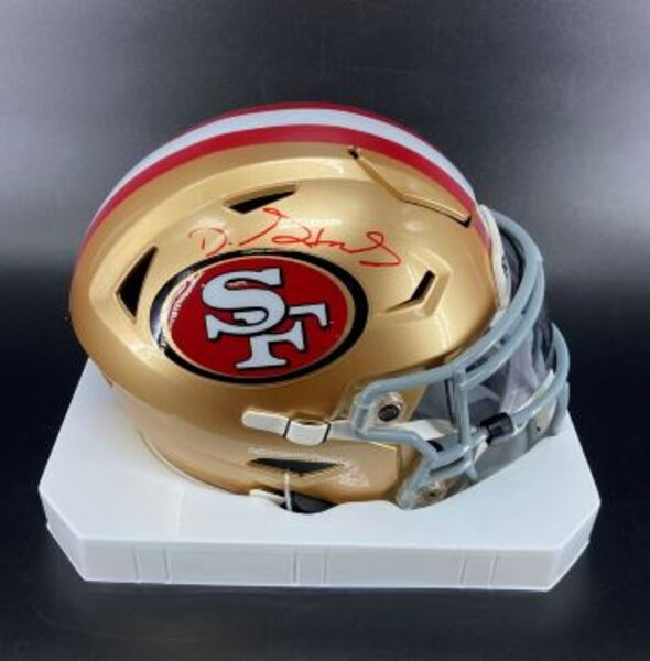 NFL - 49ers De'Zhaun Stribling Signed Mid-Size Speed Flex Helmet