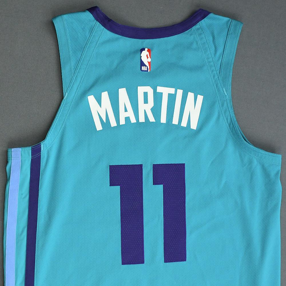 Cody Martin Charlotte GameWorn Icon Edition Rookie Debut Jersey 201920 Season