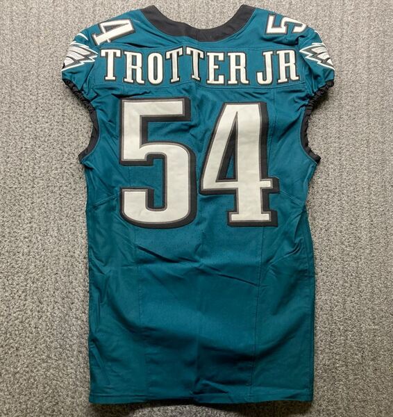 Crucial Catch - Eagles Jeremiah Trotter Jr. Game Worn Jersey (10/13/2024...