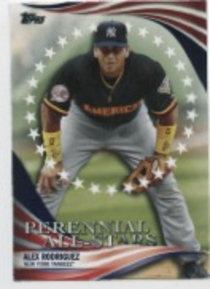 2019 Topps Update Perennial All Stars #PAS22 Alex Rodriguez