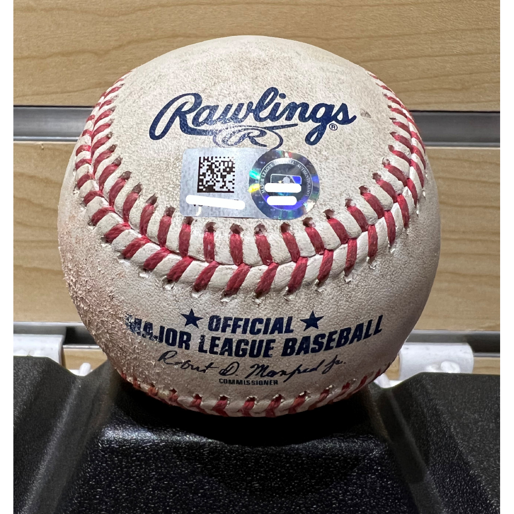 Game Used Baseball 9/13/2022 Los Angeles Angels Cleveland Guardians