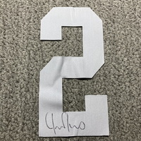 NFL - Raiders Justin Fargas Signed Jersey Number