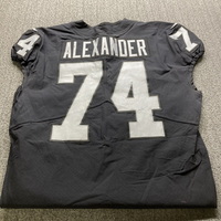 STS - Raiders Vadal Alexander Game Worn Jersey (11/19/17) Size 50