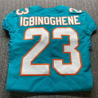 NFL - Dolphins Noah Igbinoghene Game Cut Jersey Size 38