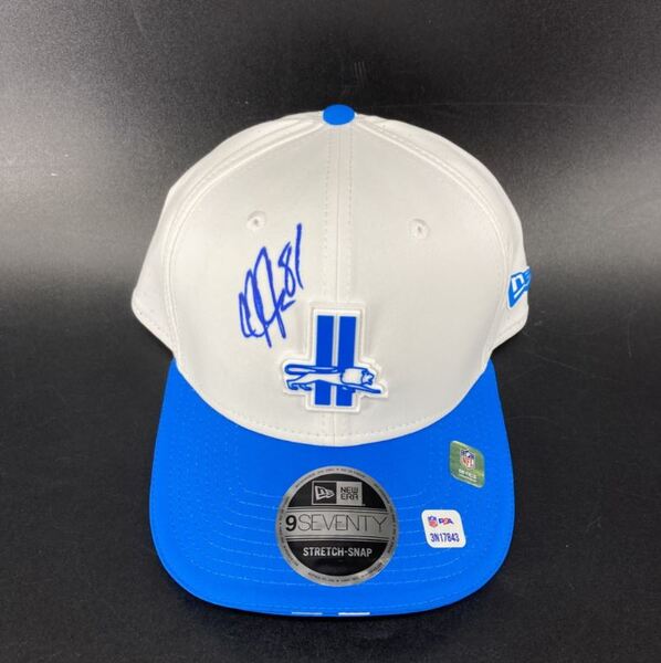 HOF - Lions Calvin Johnson Signed 2025 Training Cap Hat