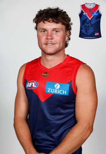 Photo of Melbourne Demons Gather Round Guernsey - Harvey Langford #4