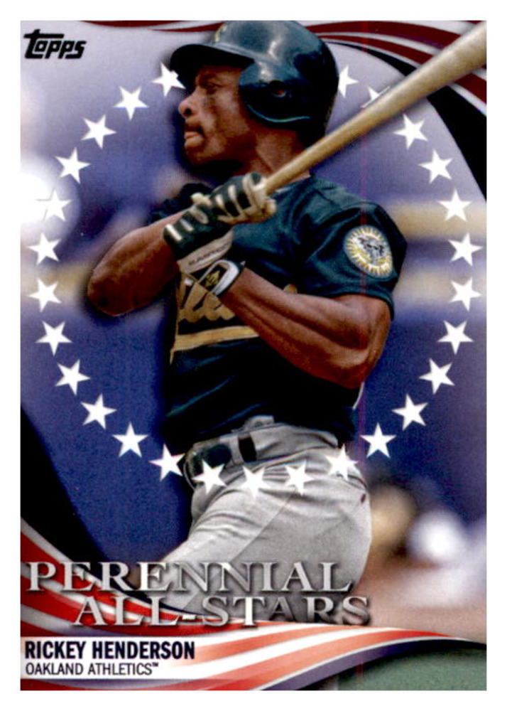2019 Topps Update Perennial All Stars #PAS27 Rickey Henderson