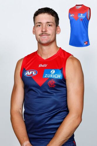 Photo of 2025 Melbourne Demons Clash Guernsey - Blake Howes #22