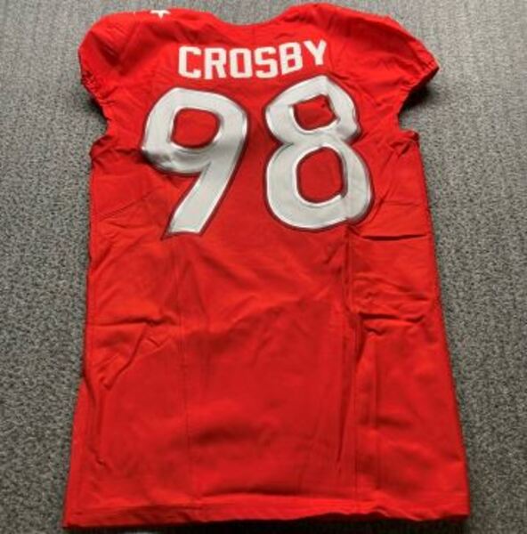 NFL - Raiders Maxx Crosby Game Issued Pro Bowl Games Jersey Size 42
