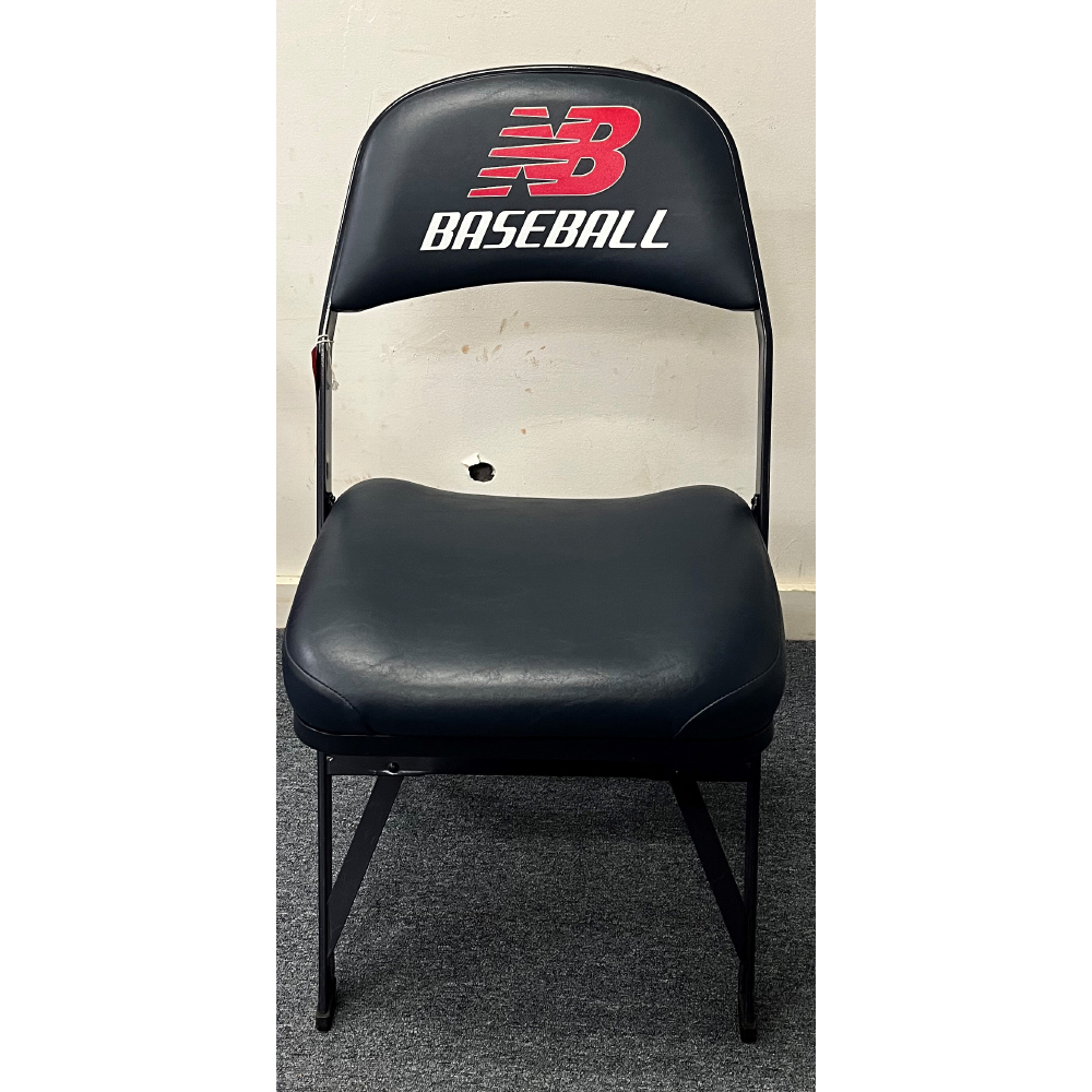 Aaron Judge July 8 2022 Game Used Fenway Park Visitor's Clubhouse Chair