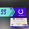 NFL - Colts Deforest Buckner Special Edition 2022 Pro Bowl Nameplate 2 of 3
