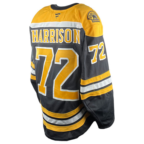 Photo of Game-Used 2025 Prospect Challenge Worn Home Hockey Jersey - Brett Harrison