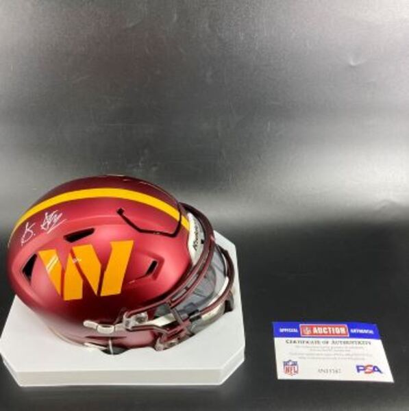 NFL - Commanders Sonny Styles Signed Mid-Size Speed Flex Helmet