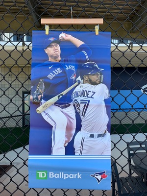 Teoscar Hernandez & Hyun Jin Ryu 2021 Street Banner 