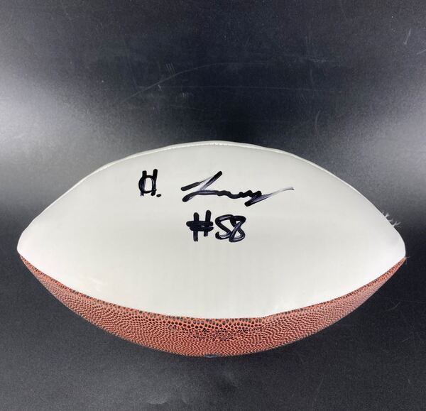 Titans - Harold Landry III Signed Panel Ball with Titans Logo (Not Authe...