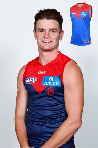 Photo of 2025 Melbourne Demons Clash Guernsey - Bayley Fritsch #31