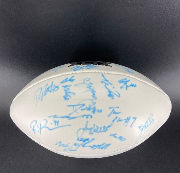 NFL - Seahawks Multi Sign Super Bowl XLIX Panel Ball Signed By Over 25 P...