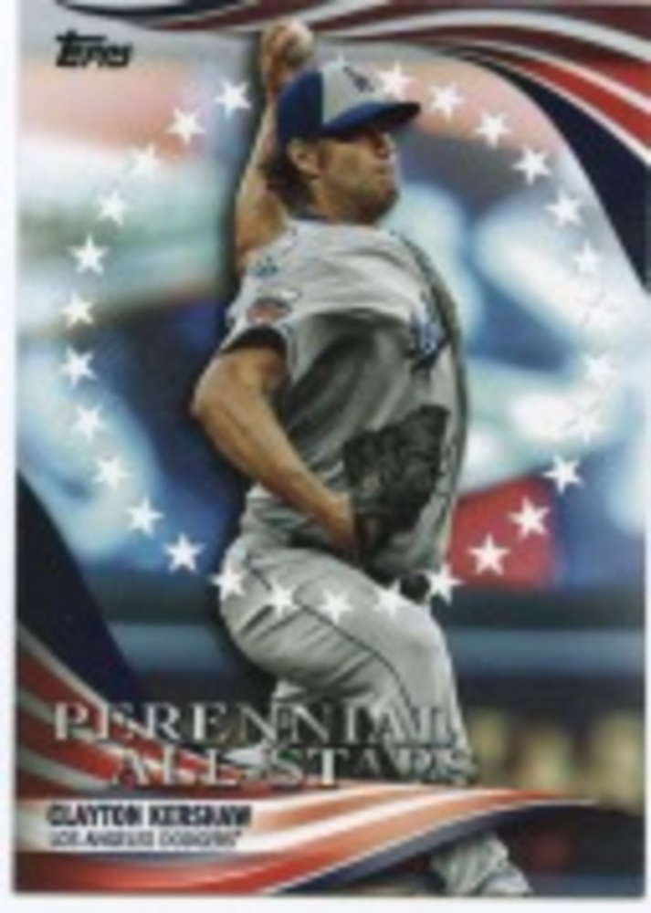 2019 Topps Update Perennial All Stars #PAS34 Clayton Kershaw