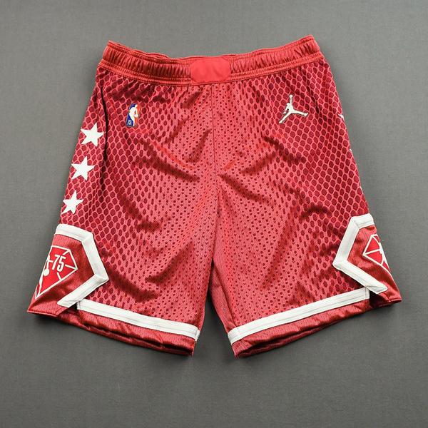 Dejounte Murray Team Durant Game Worn 2022 NBA All Star Shorts 1st Half All Star Game 