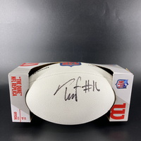 NFL - Broncos Troy Franklin Signed White Composite Footballs