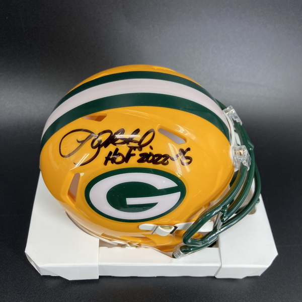 HOF - Packers LeRoy Butler Signed Mini Helmet