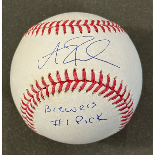 MLBサイン アンドリュー・マッカチェン サインボール ゴールドグラブ賞 Game-Used or Autographed Baseballs | MLB Auctions