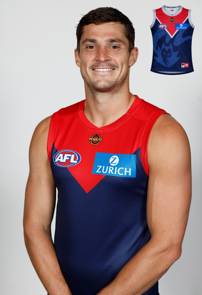 Melbourne Demons Gather Round Guernsey - Jack Steele #9