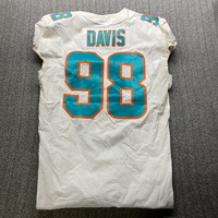 Crucial Catch - Dolphins Raquon Davis Game Worn Jersey (9/18/22) Size 46