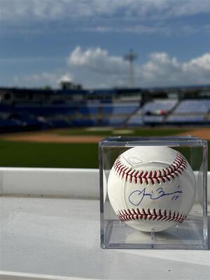 Jose Berrios Autographed Baseball