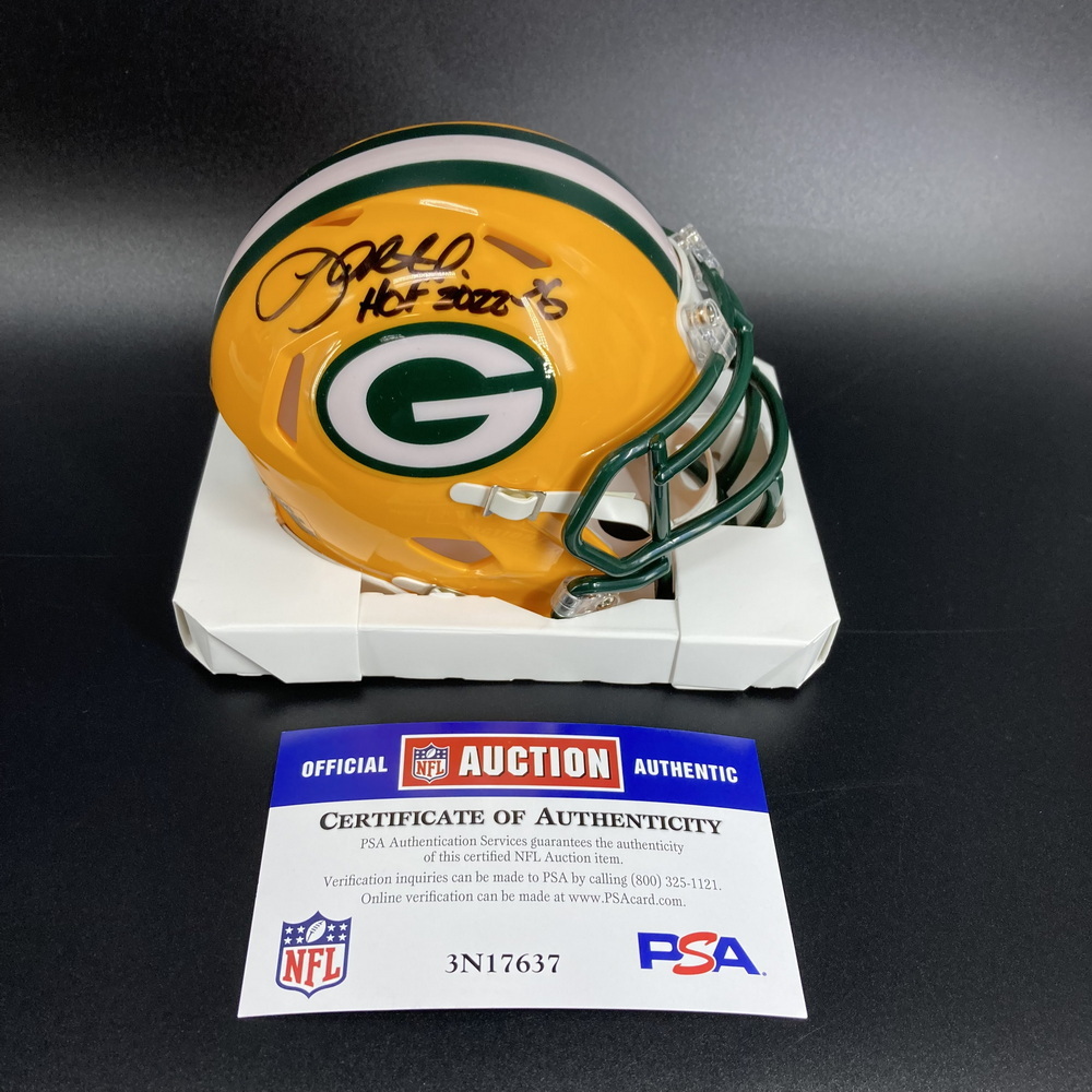 HOF - Packers LeRoy Butler Signed Mini Helmet | The official