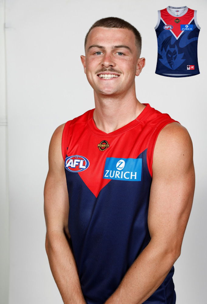 Melbourne Demons Gather Round Guernsey - Daniel Turner #10