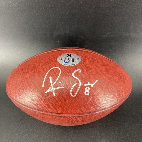 International Games - Colts Rigoberto Sanchez Signed Berlin Game Used K ...
