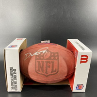 NFL - Browns Denzel Ward Signed Authentic Football with Pro Bowl Games Logo