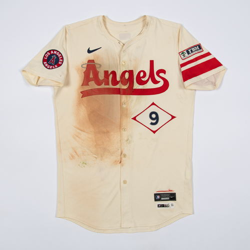 2022 Shohei Ohtani Game Used White Jersey (8/17/22 vs SEA