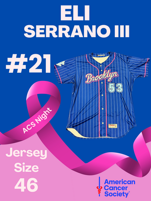 #21 Eli Serrano III Game Used ACS Jersey (Size 44)