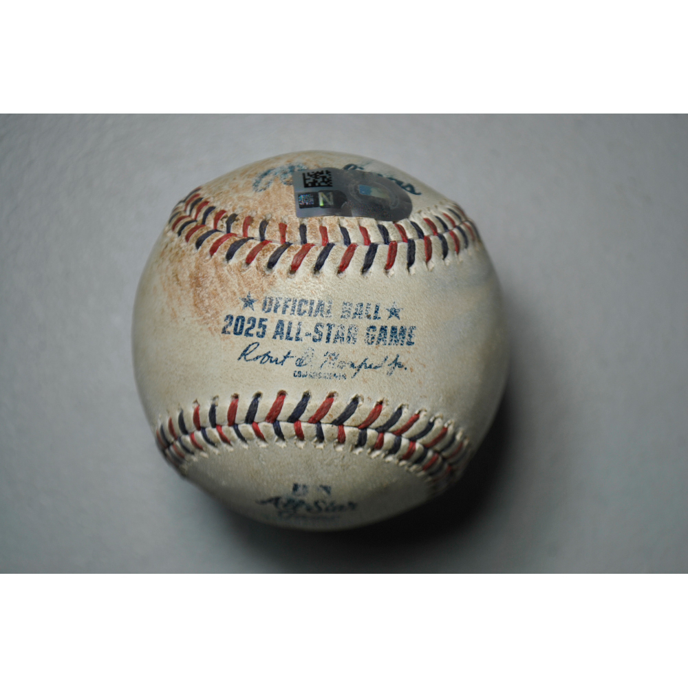 2025 All Star Game - Game-Used Baseball - P: Clayton Kershaw | B: Cal ...