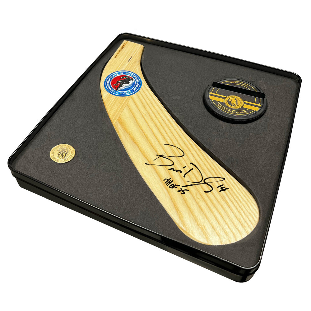 Brianna Decker Autographed Legends Line Honoured Member Stick Blade - Limited Edition 3/3 LAST ONE AVAILABLE