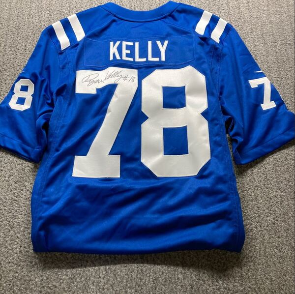 Colts - Ryan Kelly Signed Replica Jersey Size XL (Not Authenticated)