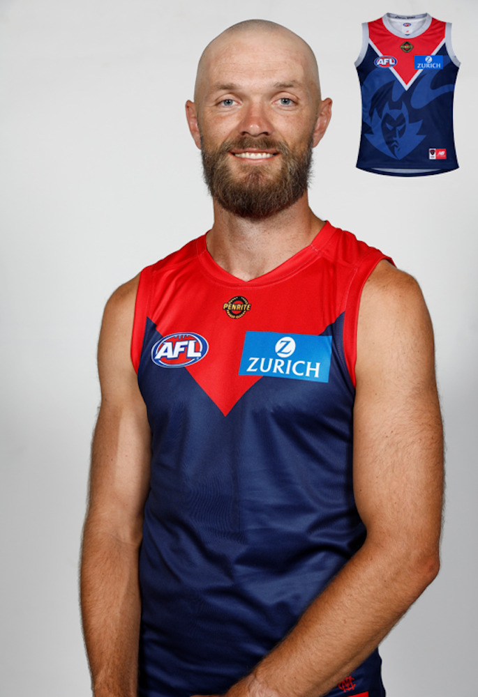 Melbourne Demons Gather Round Guernsey - Max Gawn #11