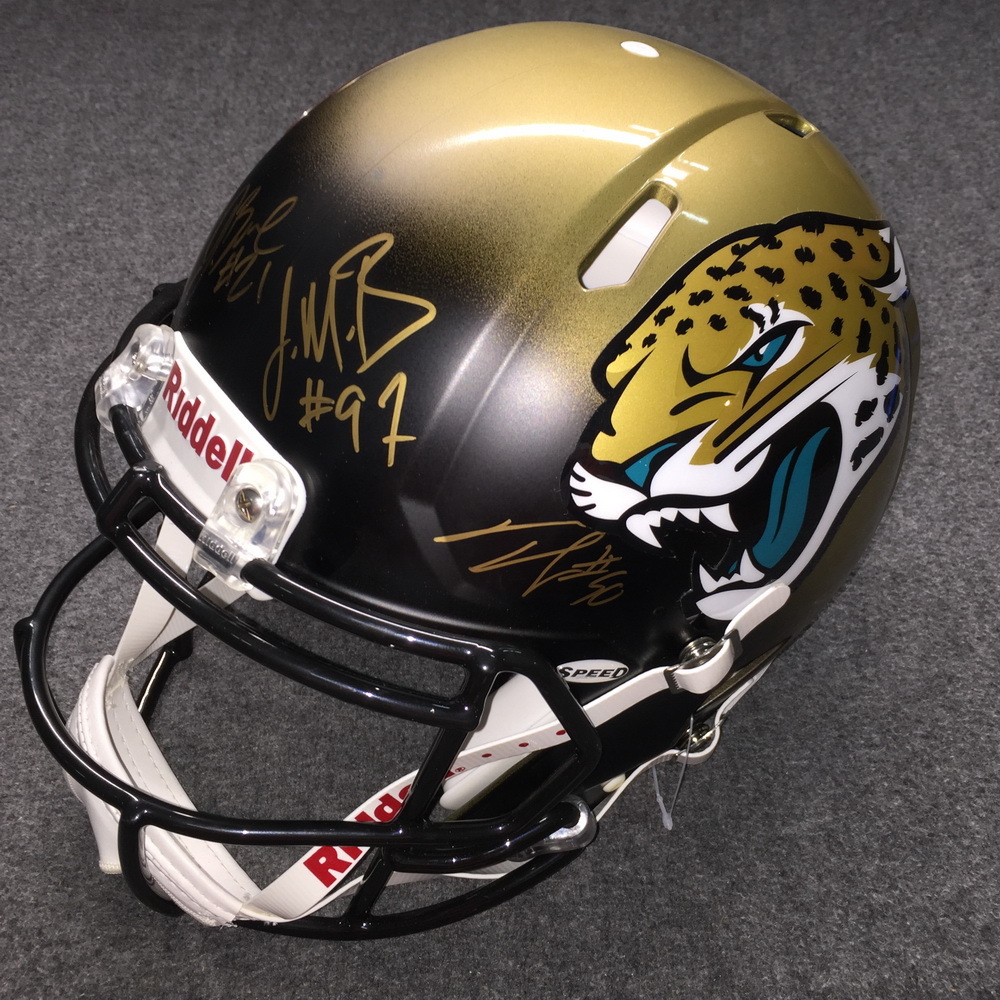 NFL Auction NFL JAGUARS 2018 PRO BOWLERS MULTI SIGNED JAGUARS