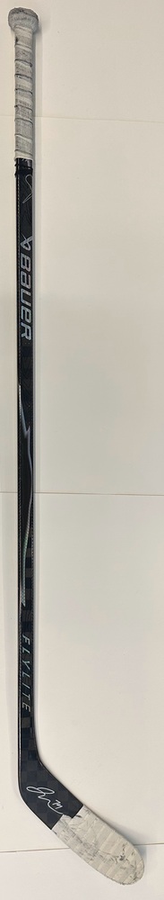 #74 Jake DeBrusk Game Used Stick - Autographed - Vancouver Canucks