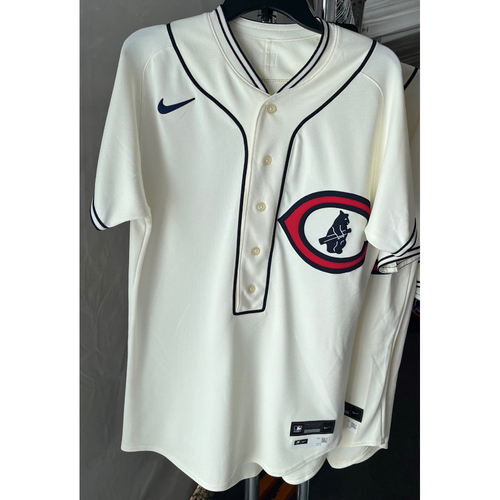Game-Used Jersey - 2022 MLB in Dyersville, Iowa - Cincinnati Reds vs. Chicago Cubs - Michael Rucker