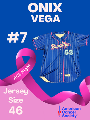 #7 Onix Vega Game Used ACS Jersey (Size 46)
