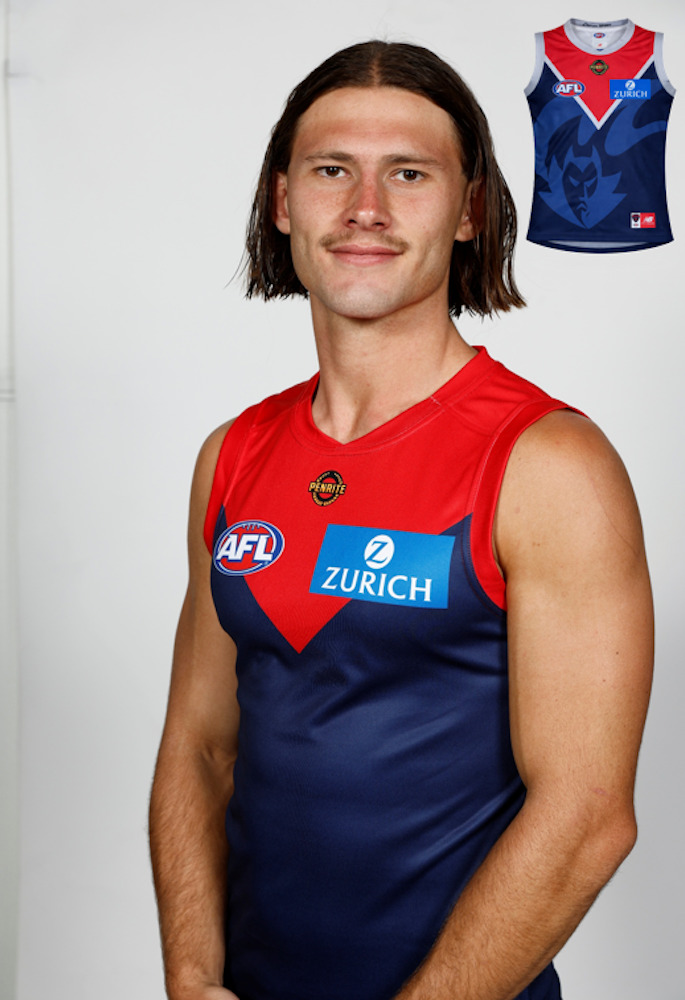 Melbourne Demons Gather Round Guernsey - Jai Culley #13