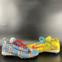 MCMC - Colts Drew Ogletree Custom Cleats Supprting Just A Pair Of Shoes