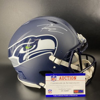 NFL - Seahawks Russell Wilson Signed Authentic Speed Helmet